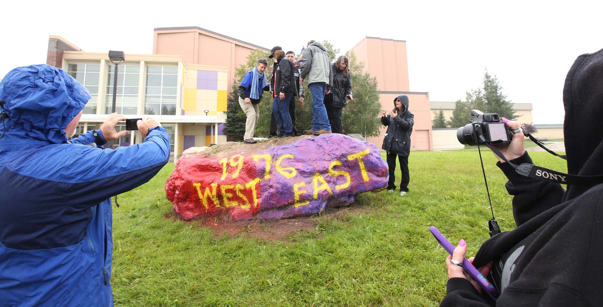 Lathrop Class of 76 Paints Spirit Rock